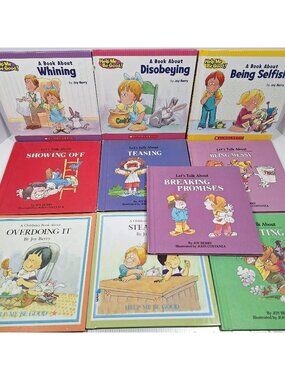 Help Me Be Good & Lets Talk About 10 Books Joy Berry Lot Grolier Some Vintage